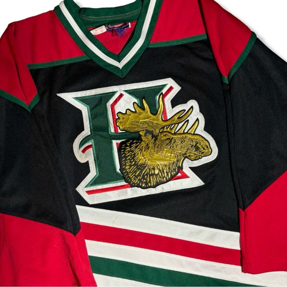 Vintage Halifax Moose Heads Hockey Jersey - Picture 3 of 3
